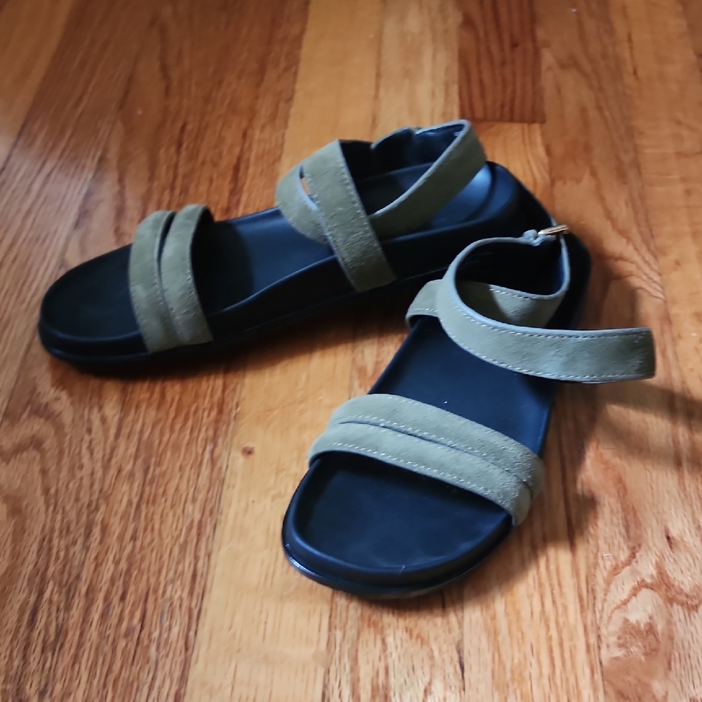 Madewell Olive Green Sandals